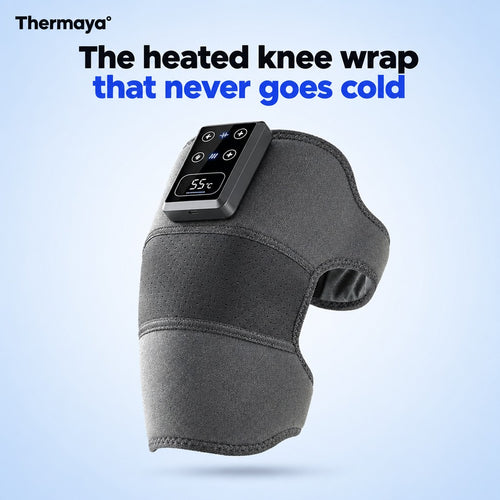 Thermaya° Knee: the heated knee wrap that never goes cold